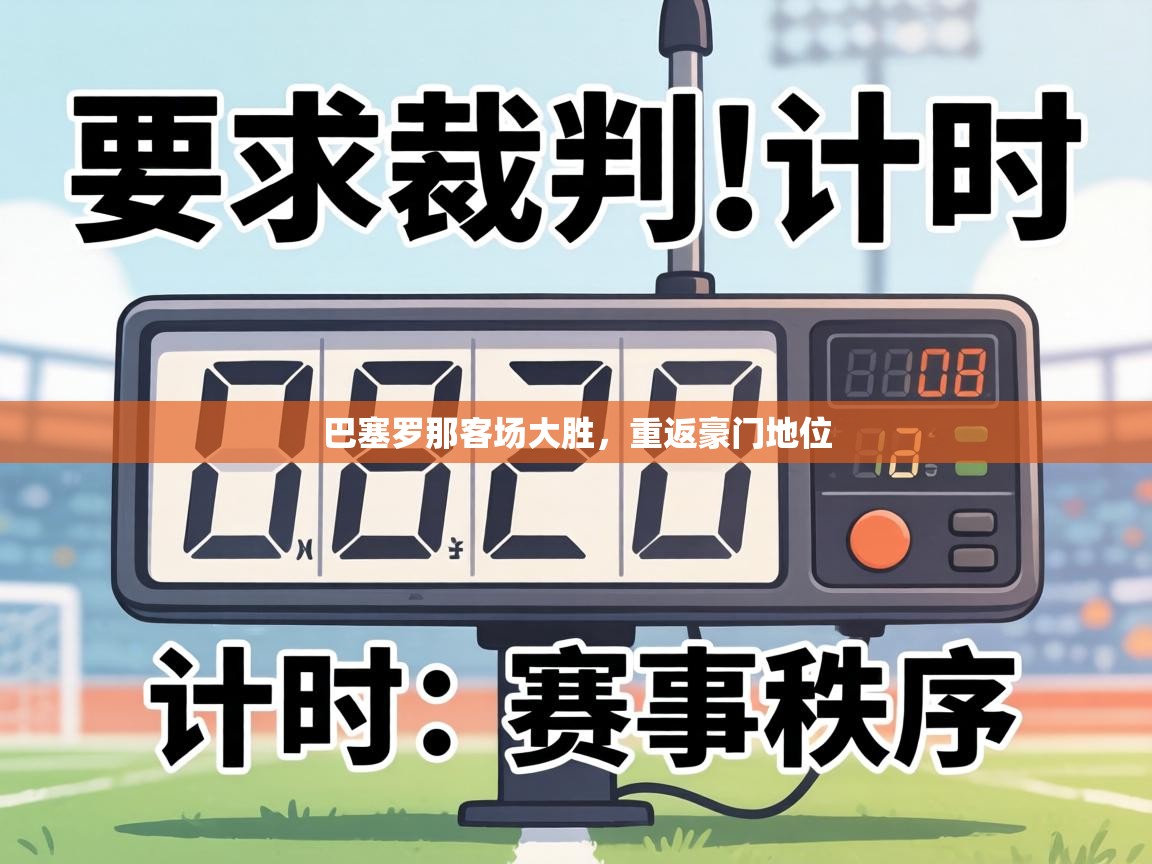 巴塞罗那客场大胜,重返豪门地位